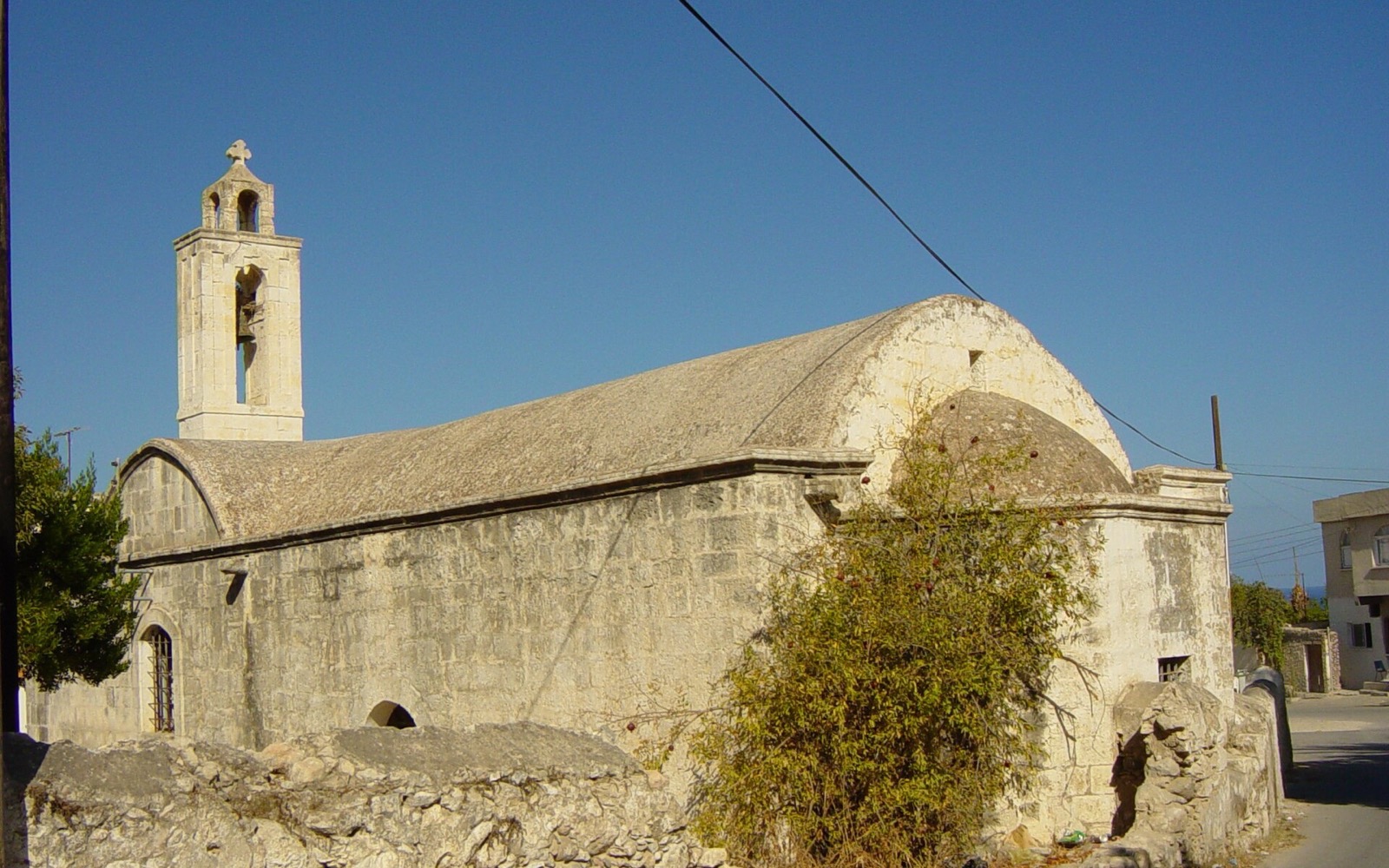 The traditional Kazafani church in Ozanköy