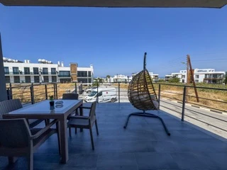 Voll möblierte 2-Schlafzimmer-Wohnung mit Meerblick zur Miete in ANIMA, Alsancak — 1