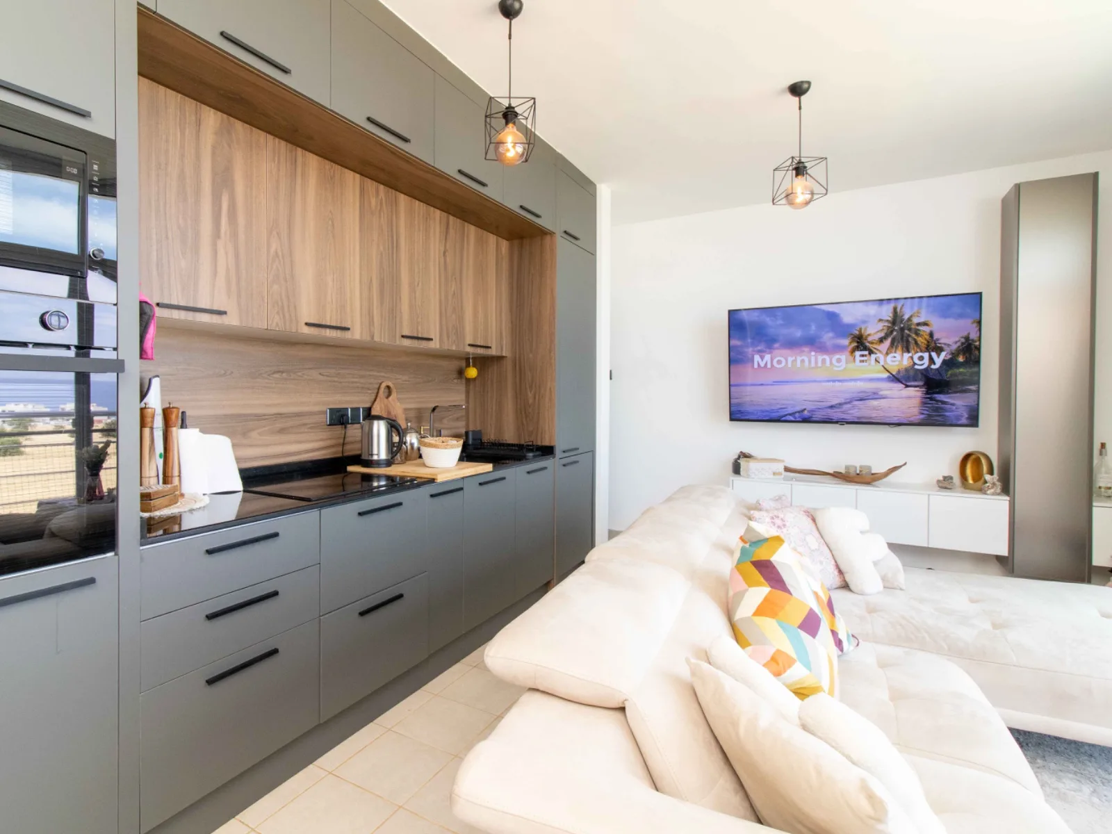 Пентхаус с 2 спальнями, Tatlısu — Crystal Bay Marina — 4