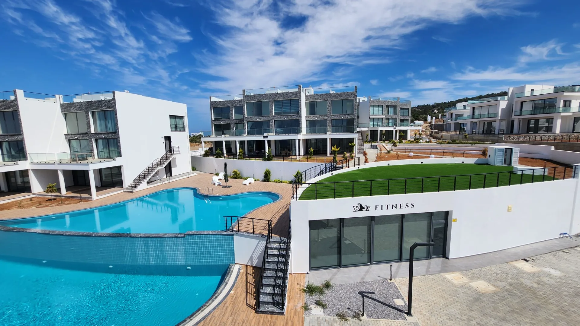 Möbliertes 2+1 Loft-Penthouse mit Meerblick in Esentepe — £850/Monat inklusive Nebenkosten der Anlage — Chapter One Realty