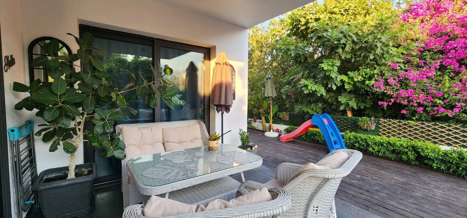 Möblierte 2+1-Erdgeschosswohnung mit Garten in Alsancak — £999/Monat — 13