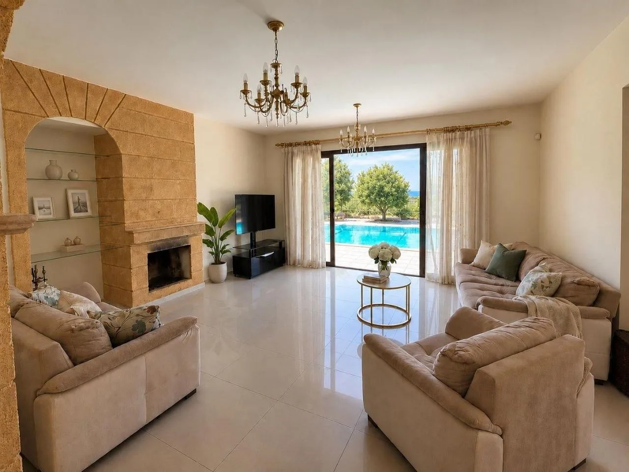 Furnished 3-Bedroom Villa with Private Pool in Karşıyaka — £1,500/month | C1-0159 — 7