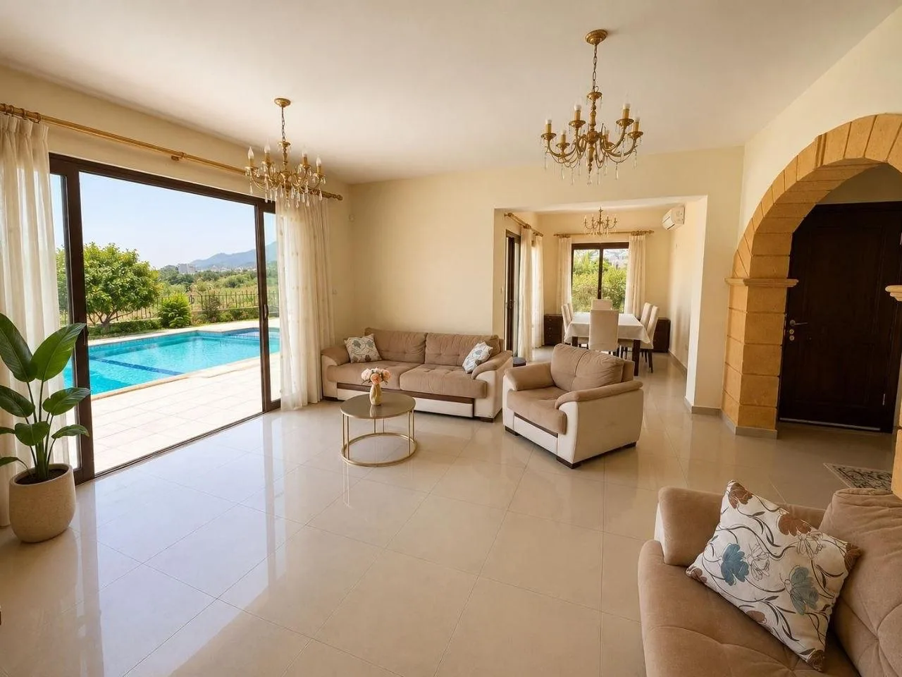 Furnished 3-Bedroom Villa with Private Pool in Karşıyaka — £1,500/month | C1-0159 — 8