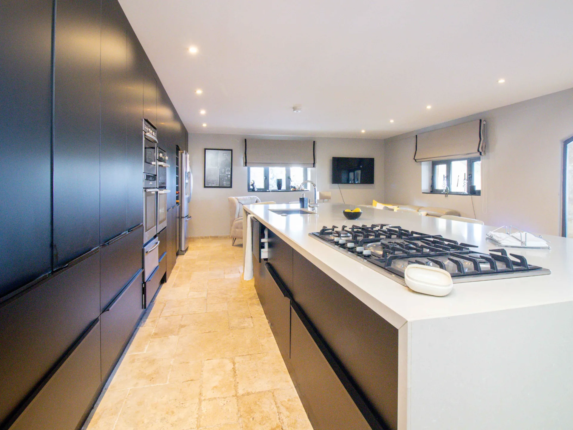 5-Bedroom Stone Villa with Infinity Pool in Arapköy — 28
