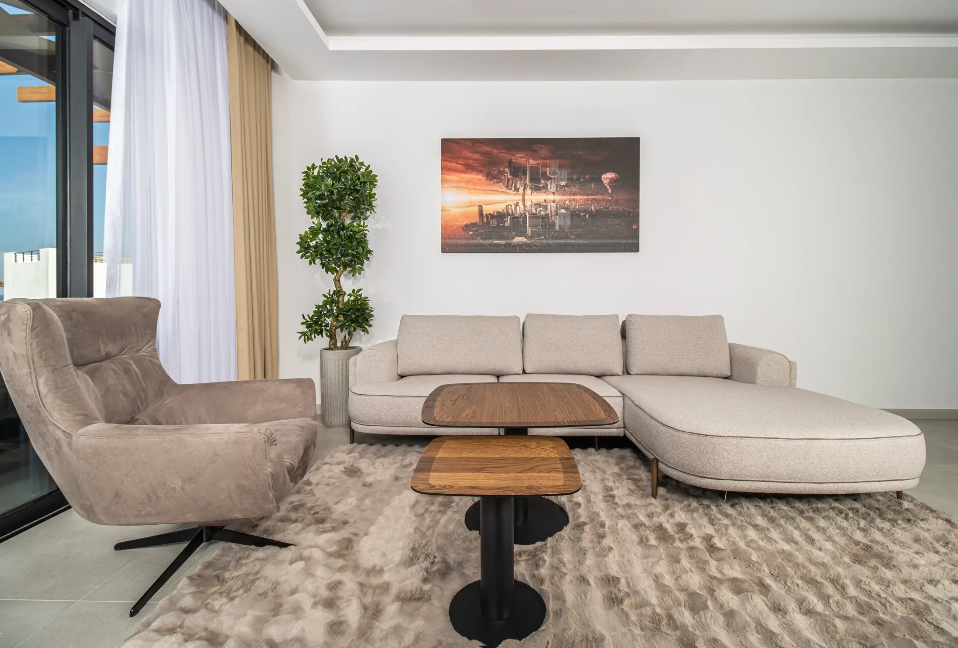 Möblierte Gartenwohnung mit 2 Schlafzimmern in Esentepe — £1.100/Monat — 10