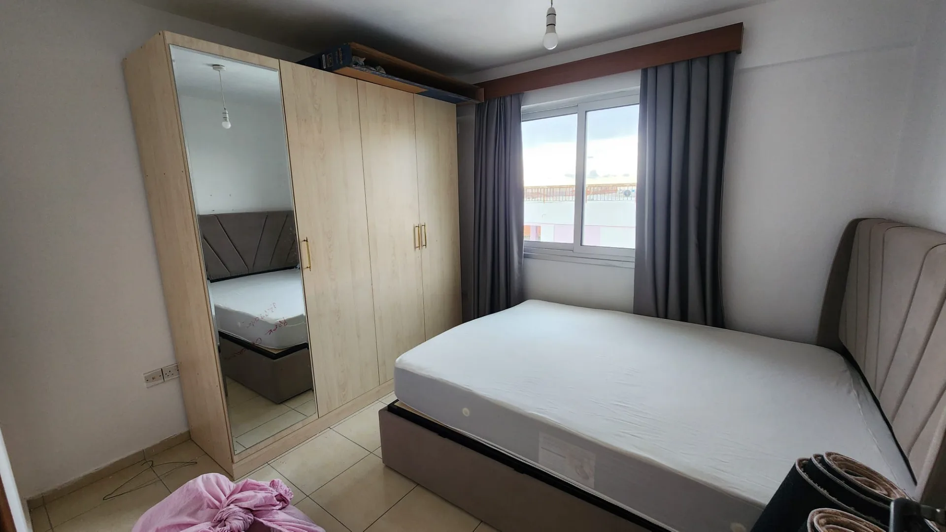 Unmöblierte 2-Zimmer-Wohnung mit Meerblick in Çatalköy — £500 monatlich — 2