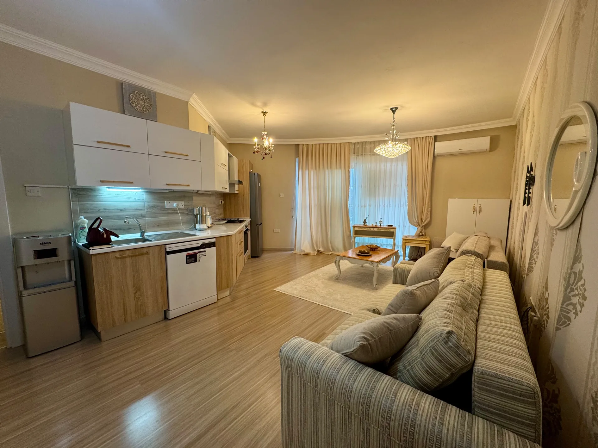 Furnished 1-Bedroom Apartment with Private Roof Terrace in Karaoğlanoğlu — £120,000 — Chapter One Realty