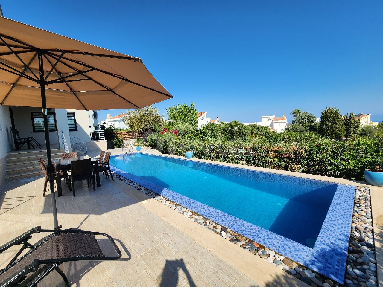 Furnished 4-Bedroom Villa with Private Pool in Çatalköy — £3,000/month — 3