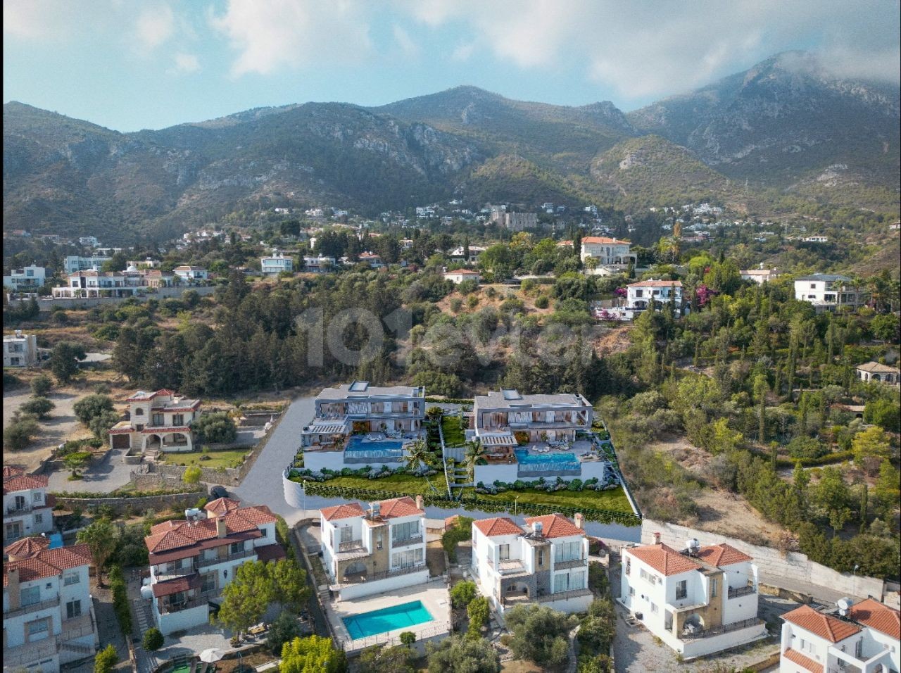 Luxusvilla mit 4 Schlafzimmern und türkischem Eigentumstitel in Bellapais — £1,250,000 | C1-0129 — Chapter One Realty