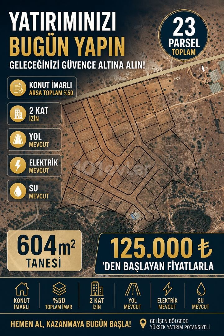 Wohngrundstück in Tatlısu — Chapter One Realty